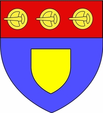 Blason héraldique de la famille MALET De COUPIGNY